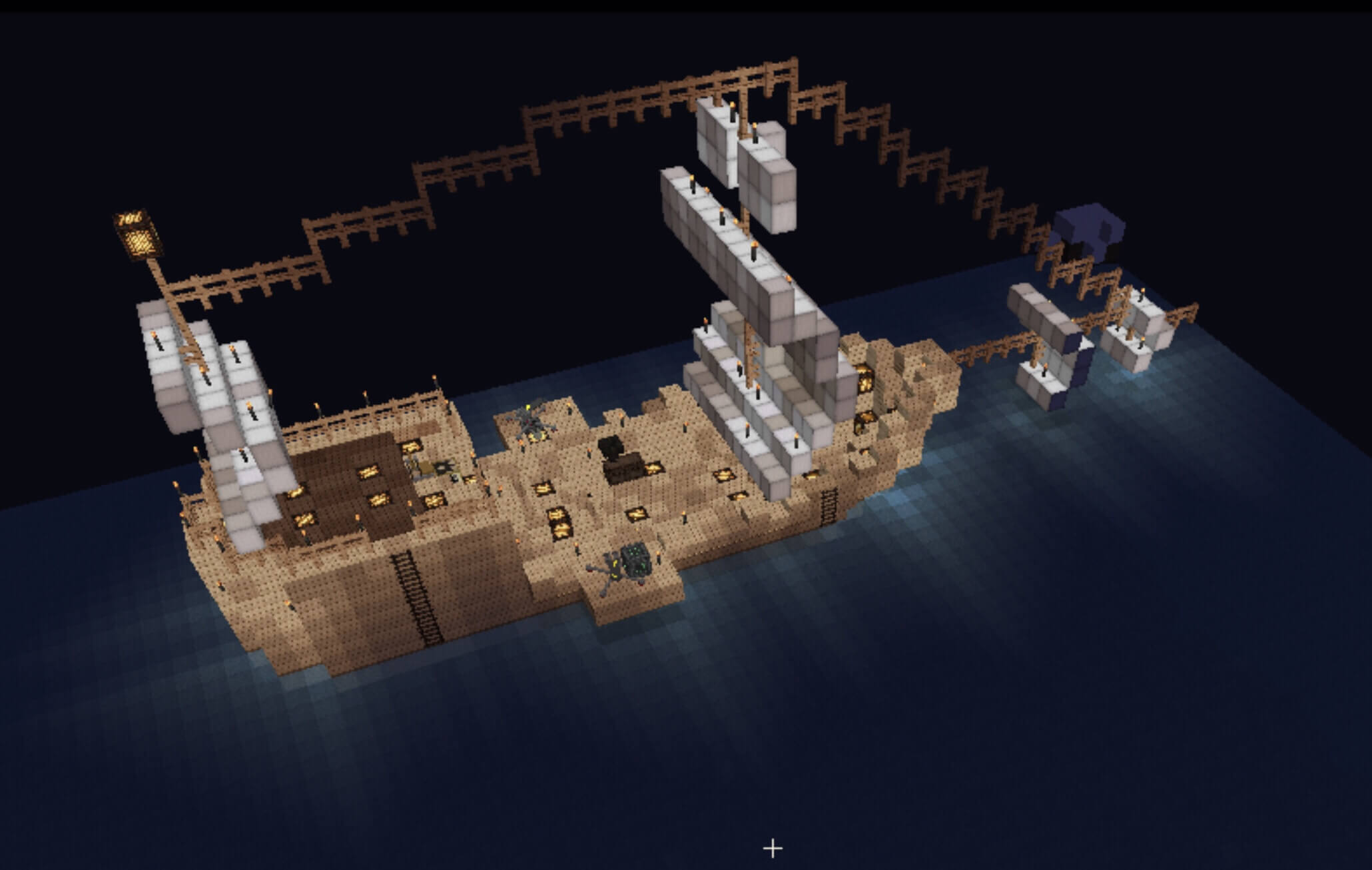 Minecraft マイクラで船を動かすならこれ Ships Mod マッスんのマイクラブログ