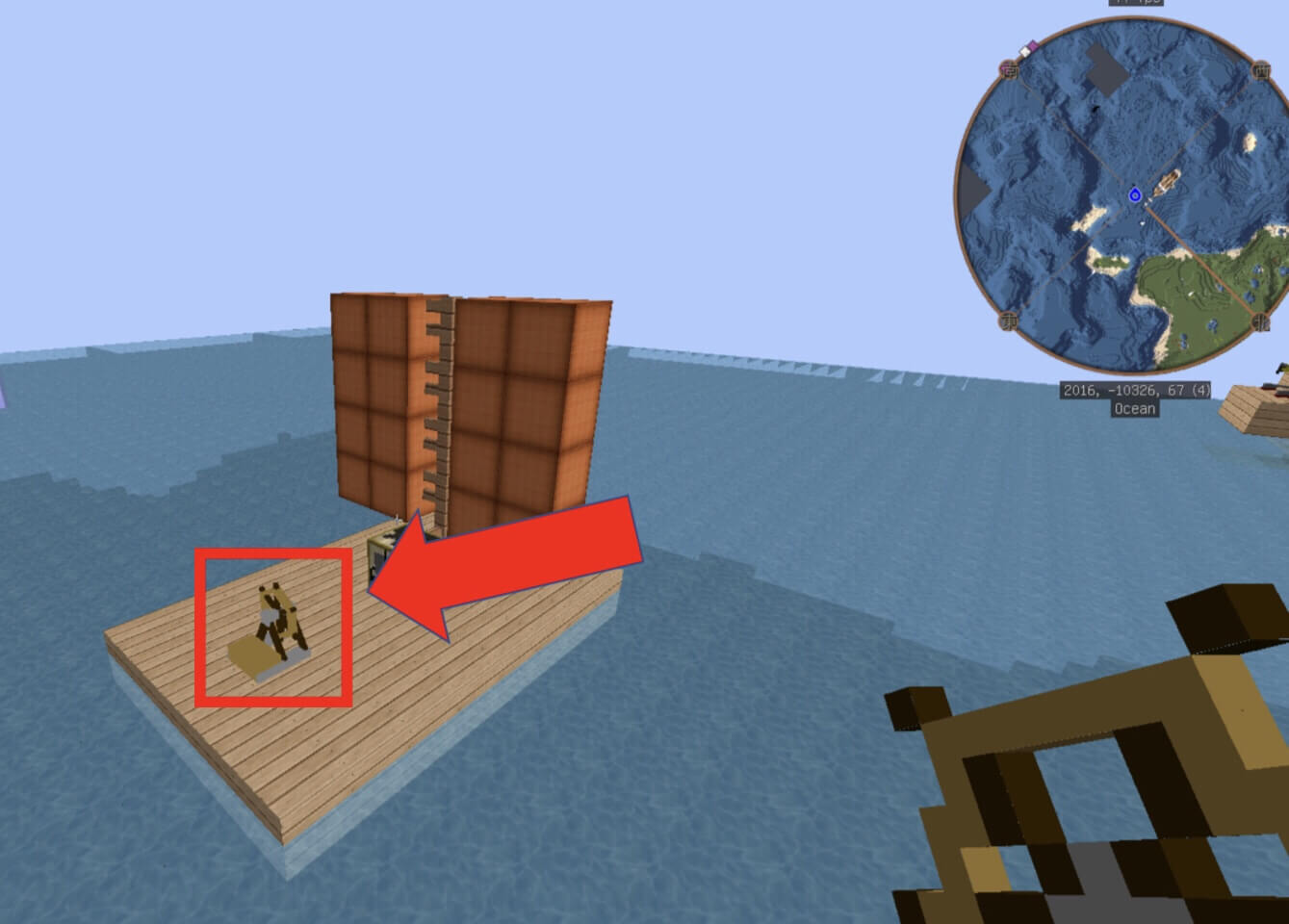 Minecraft マイクラで船を動かすならこれ Ships Mod マッスんのマイクラブログ