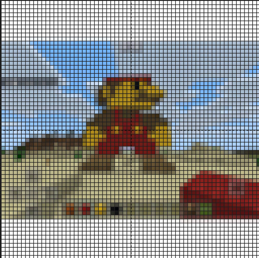 Ipadでマイクラのテクスチャ作成 写真をドット絵に変換 ドット絵エディタ Dottableの使い方 マッスんのマイクラブログ